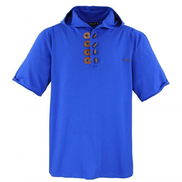 Kapuzen T-Shirt (royal blue)