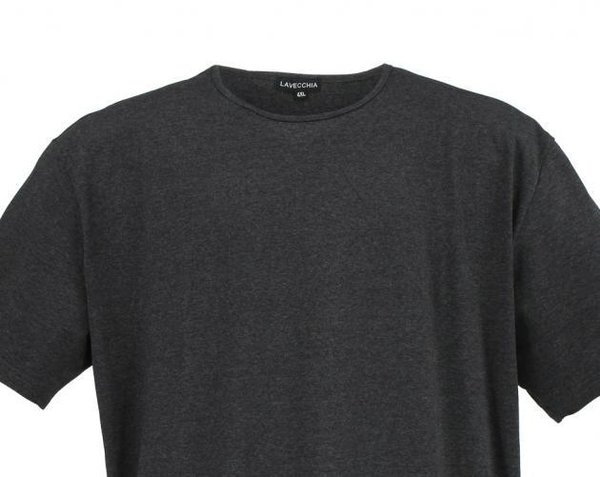 Uni-T-Shirt rundhals (anthrazit)