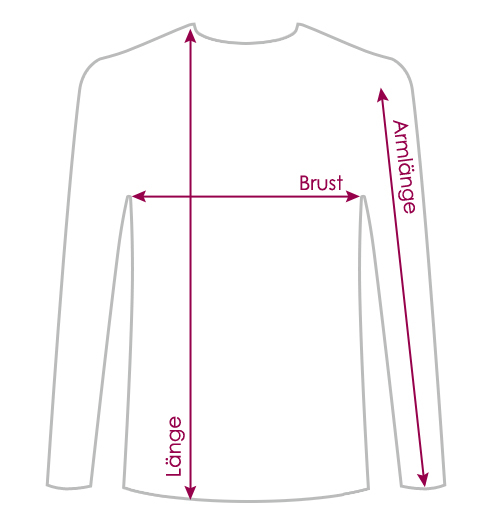 Sweatshirt Pullover V-Ausschnitt Brusttasche - Anthrazit/Grey